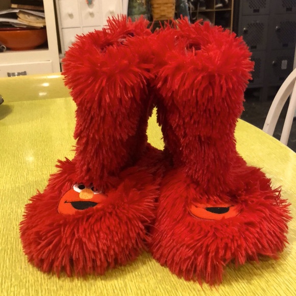 Sesame Street Shoes Sesame Street Womens Elmo Slippers Size 9